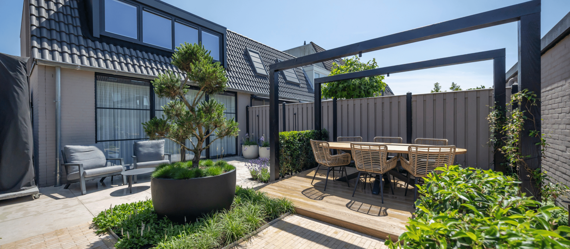 banner moderne tuin 1 