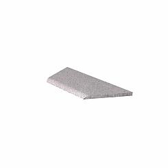 Schellevis OH Zwembadrand Hoek Links 100/60x40x5 - Grijs