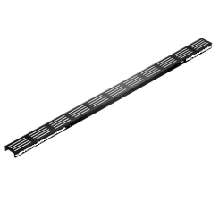 ACO Slim-Line Zwart aluminium rooster 100cm (Vervangingsrooster)
