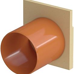 ACO Euroline Eindplaat,H60  Ø60mm zijuitloop