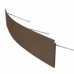 Forsento Borderpaneel flex 220x28 cm - Supra Bruin