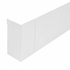 Forsento Hoekstuk uitwendig 15x42x15 cm - Wit