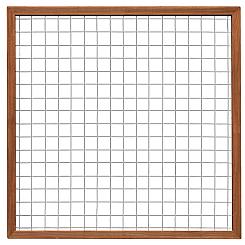 Bangkirai Draadscherm in Kader - 180x180