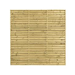 Vuren Louvre Scherm FSC