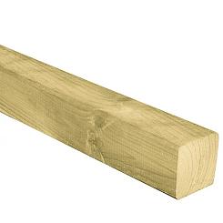 Paal Geschaafd Grenen - 8,8x8,8