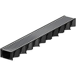 ACO Hexaline 2.0 goot 100 cm + Verzinkt stalen rooster