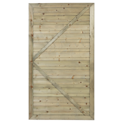 Vuren Deur Rhombus Horizontaal 180x97