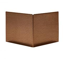 Forsento Uitwendige hoek Kantopsluiting Single / Flex 16,5 cm - Corten