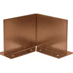 Forsento Inwendige hoek Double (flg) 10cm - Corten