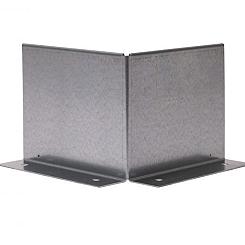 Forsento Uitwendige hoek Double (flg) 16,5cm - Verzinkt