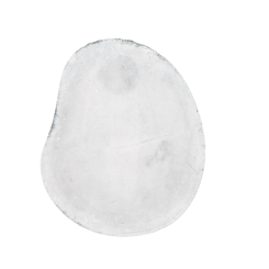 Organische Tegel 100x120x9 - Grijs