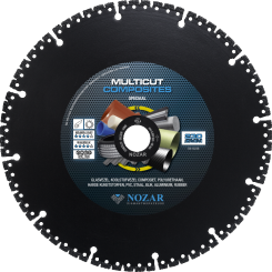 DIAMANTZAAG D230/22,2 MM MULTICUT COMPOSITES