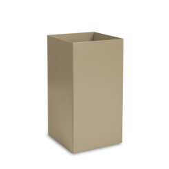 Plantenbak Linea 40x40x75 cm - Sepia Beige