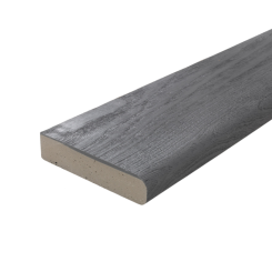 Millboard Bullnose Board - Brushed Basalt