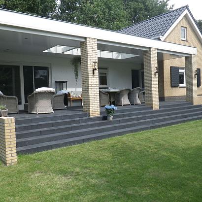 GeoColor Traptrede 100x35x15 - Solid Black