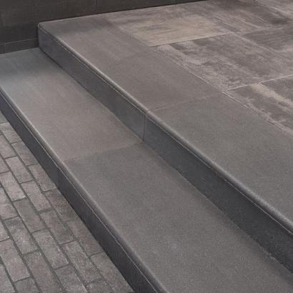 Infinito Comfort Traptrede 120x40x15 - Black