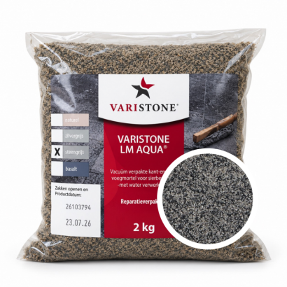 2 kg Voegmortel Varistone LM Aqua - Steengrijs
