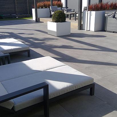 Solido Ceramica 30MM Cemento Smoke - 60x60x3