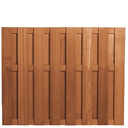 Bangkirai Scherm Recht Vert. - 150x180