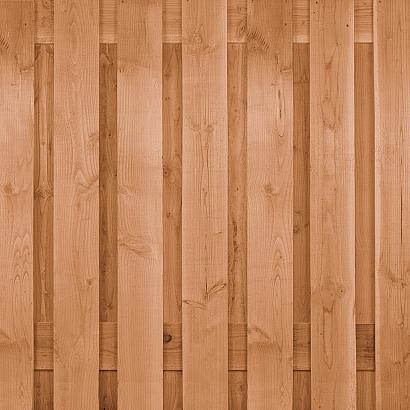 Douglas Scherm Ruw Recht Vert. 19 planken - 130x180 (t.b.v. betonschutting)