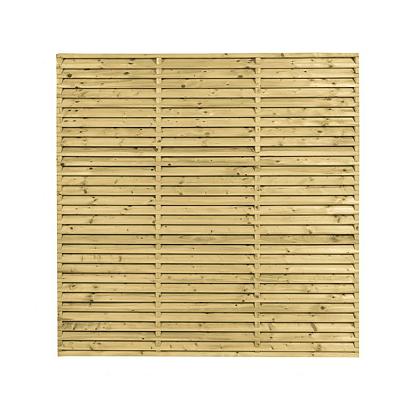 Vuren Louvre Scherm FSC - 180x180