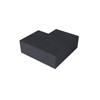 Schellevis OH Traptrede Hoek 90° uitw. (40x20) - Carbon
