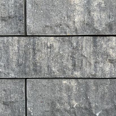 Laag Rock Walling Leisteen 31,5/41,5/51,5x13x12  - Grezzo (9,6 m¹)