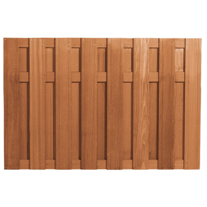 Bangkirai Scherm Recht Vert. - 120x180