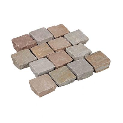 Kandla Multicolor gekloofd - 20x14x5-7 cm (10,08 m² per kist)