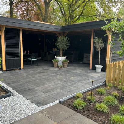 60Plus Soft Comfort 60x60x4 - Grijs/Zwart