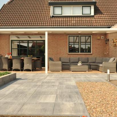 Terrastegel+ 60x60x4 - Grezzo