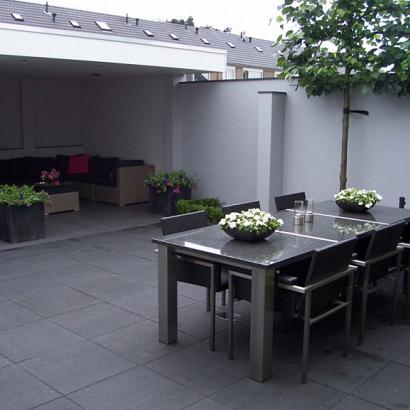 Terrastegel+ 60x60x4 - Nero