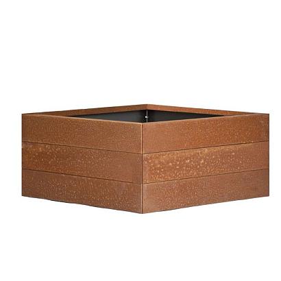 Plantenbak Modulair CORTEN 120x120x42 cm