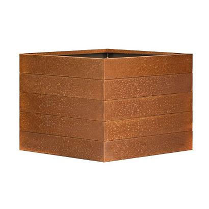 Bloembak Modulair CORTEN 300x300x70 cm