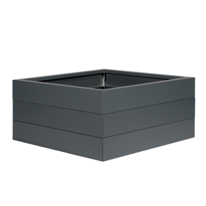 Plantenbak Modulair poedercoat  ANTRACIET 150x60x42 cm