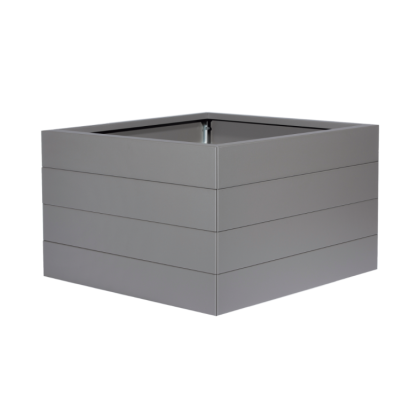 Bloembak Modulair poedercoat TAUPE 120x120x56 cm