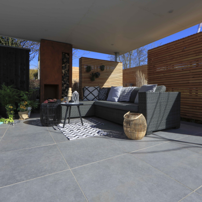 GeoCeramica® 120x60x4 - Impasto Grigio