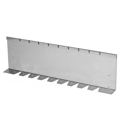 Forsento Kantopsluiting Single flex (flg) 300x10 cm - Verzinkt