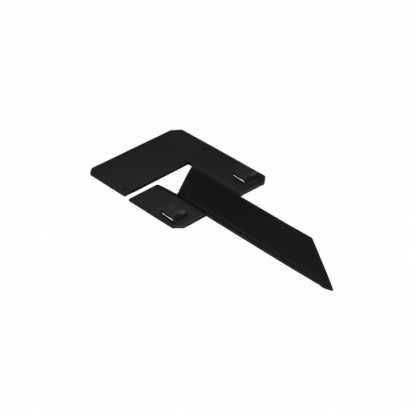 Forsento Koppelspies 10 cm - Grafiet zwart