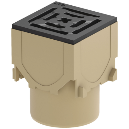 ACO Euroline hoekelem. met GY-rooster