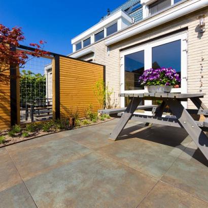 GeoCeramica® 60x60x4 - Corten Steel