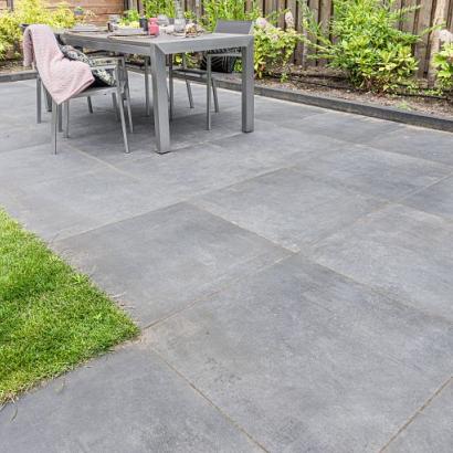GeoCeramica® Entrée 60x60x4 - Ambiente Antracite