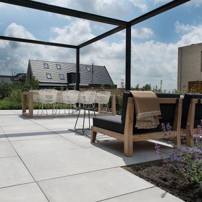 GeoCeramica® 60x60x4 - Concreet Silver