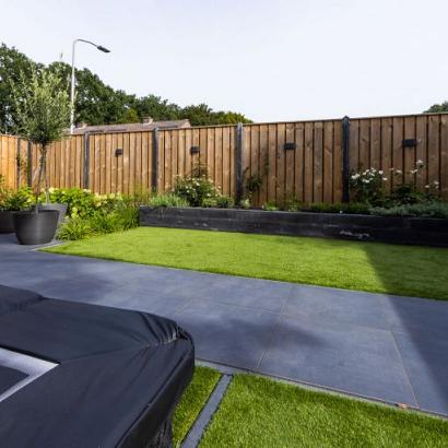 GeoCeramica® Entrée 60x60x4 - Flow Black