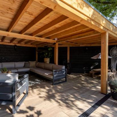 GeoCeramica® Starter 120x30x4 - Mensola Oak