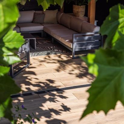 GeoCeramica® Starter 120x30x4 - Mensola Oak