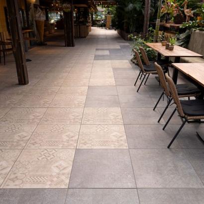 GeoCeramica® Décor 60x60x4 - Mosaik Beige