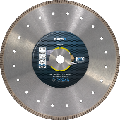 Diamantzaag D125/22,2 mm Gres-T