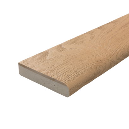 Millboard Bullnose Board 360x15x3,2cm - Golden Oak