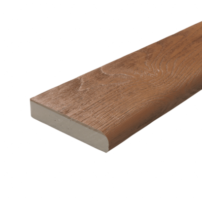 Millboard Bullnose Board 360x15x3,2cm - Coppered Oak